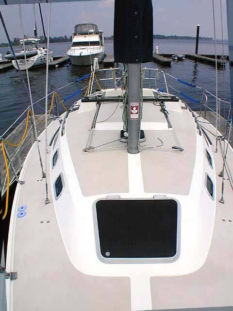 Wind Gypsy Aft Deck